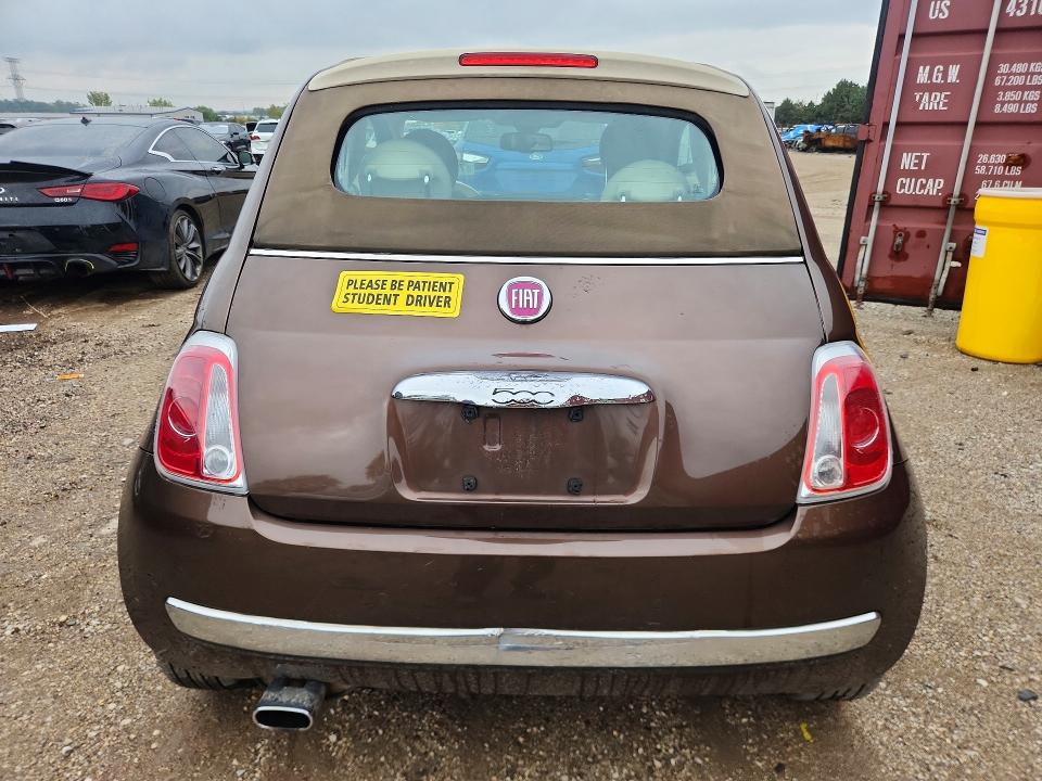 Снимка 6 от търг – 2012 FIAT 500 с VIN 3C3CFFER3CT127052