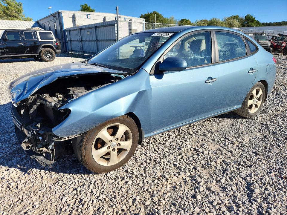 HYUNDAI ELANTRA 2007 с VIN KMHDU46DX7U198737 - Снимка от търг