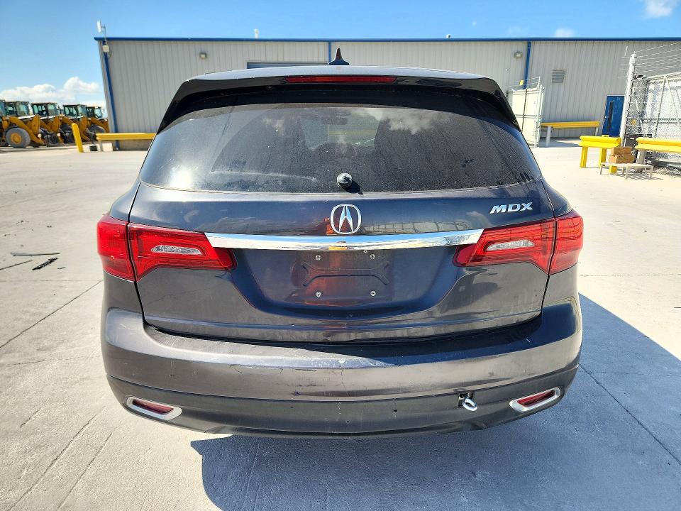 Photo 6 from auction – 2016 ACURA MDX with VIN 5FRYD3H47GB014505