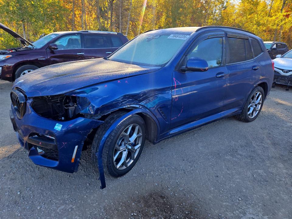 Снимка 1 от търг – 2021 BMW X3 с VIN 5UXTY5C02M9G49610