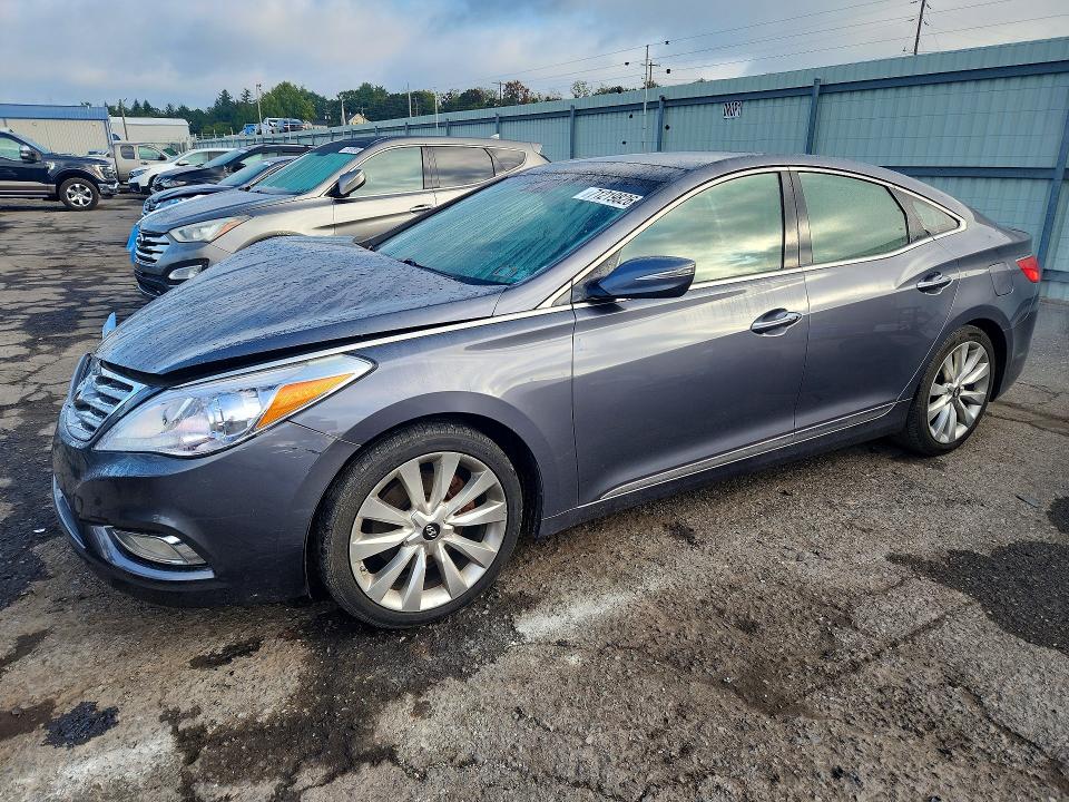 HYUNDAI AZERA 2013 with VIN KMHFH4JG5DA250545 - Photo from auction