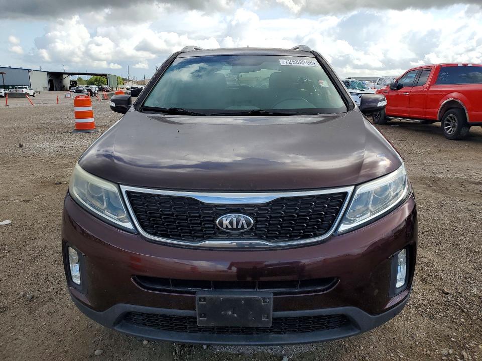 Photo 5 from auction – 2014 KIA SORENTO with VIN 5XYKT3A69EG478598