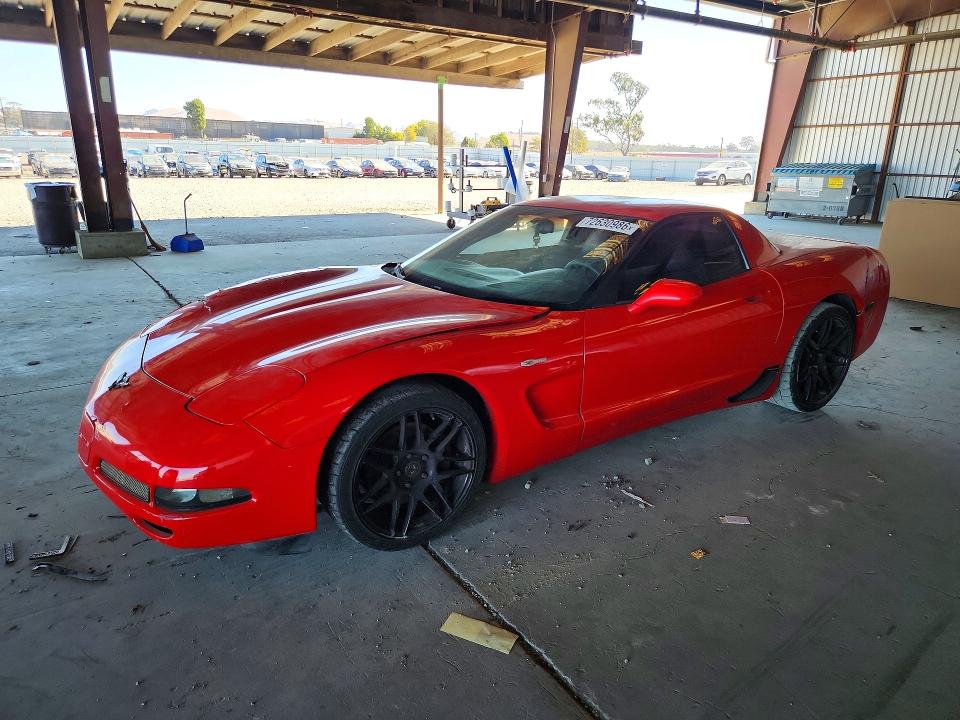 CHEVROLET CORVETTE 2003 with VIN 1G1YY12S735107837 - Photo from auction