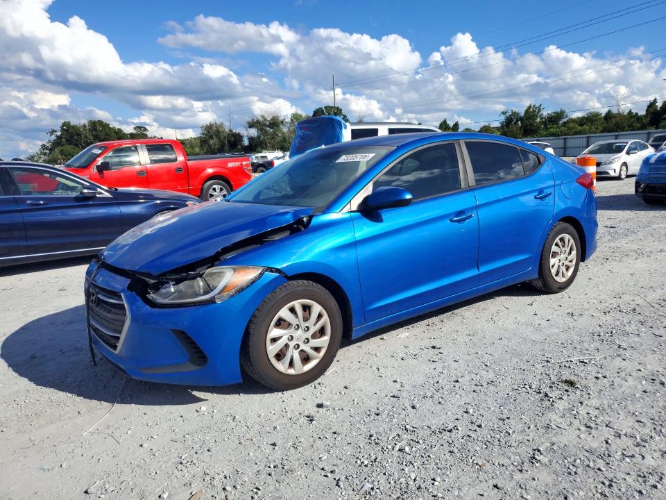 HYUNDAI ELANTRA 2017 с VIN KMHD74LF0HU408258 - Снимка от търг