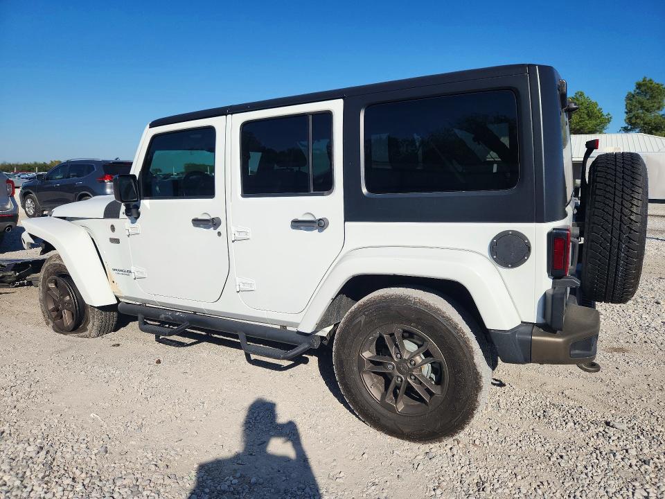 Снимка 2 от търг – 2016 JEEP WRANGLER UNLIMITED с VIN 1C4BJWEG9GL328508