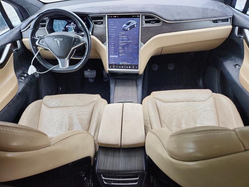 Photo 8 from auction – 2016 TESLA MODEL X with VIN 5YJXCBE29GF011912