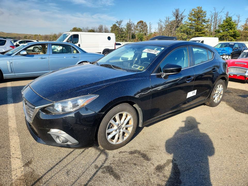 MAZDA 3 2015 with VIN 3MZBM1L76FM181989 - Photo from auction