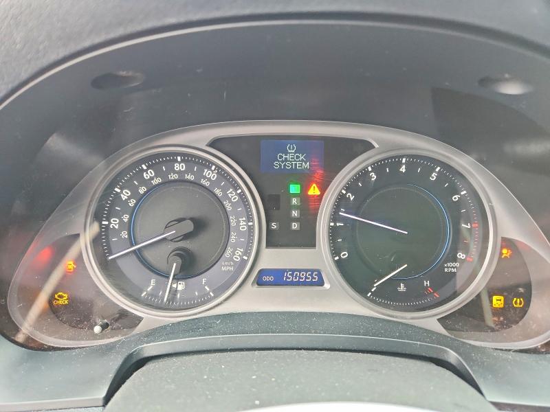 Photo 9 from auction – 2008 LEXUS IS with VIN JTHCK262185021304
