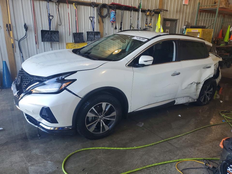 Photo 1 from auction – 2022 NISSAN MURANO with VIN 5N1AZ2BS1NC116510