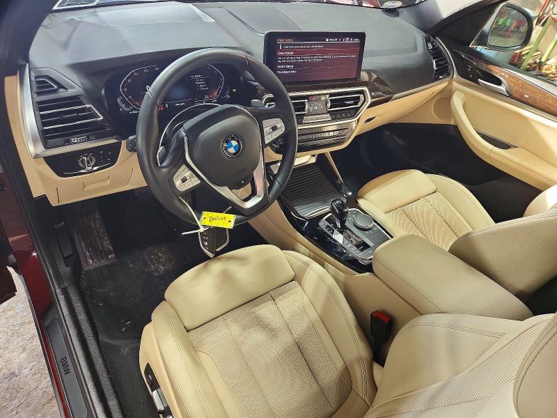 Foto 8 de la subasta – 2022 BMW X3 con VIN 5UX53DP02N9M75757