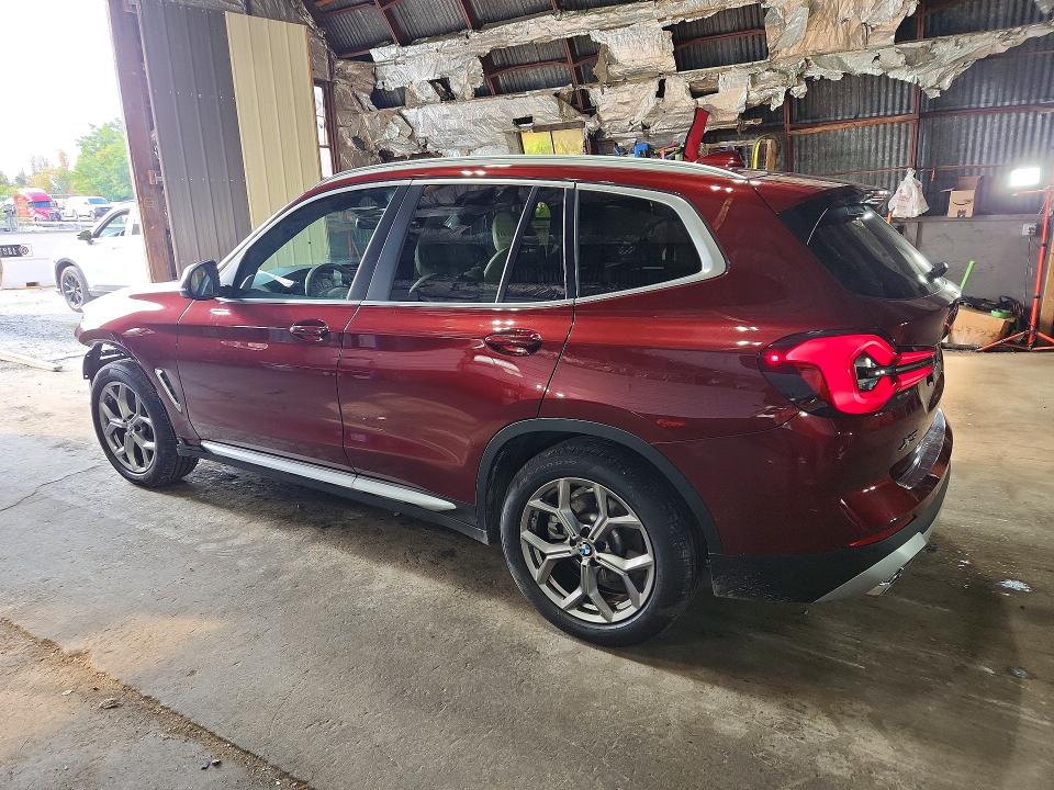 Foto 2 de la subasta – 2022 BMW X3 con VIN 5UX53DP02N9M75757