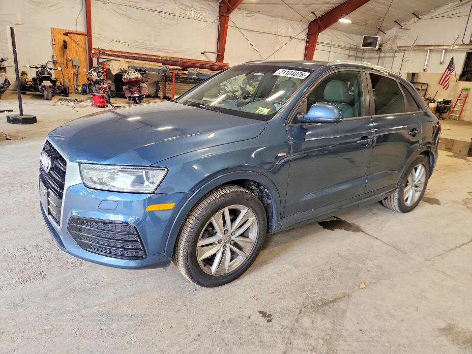 AUDI Q3 2018 с VIN WA1ECCFS2JR019504 - Снимка от търг