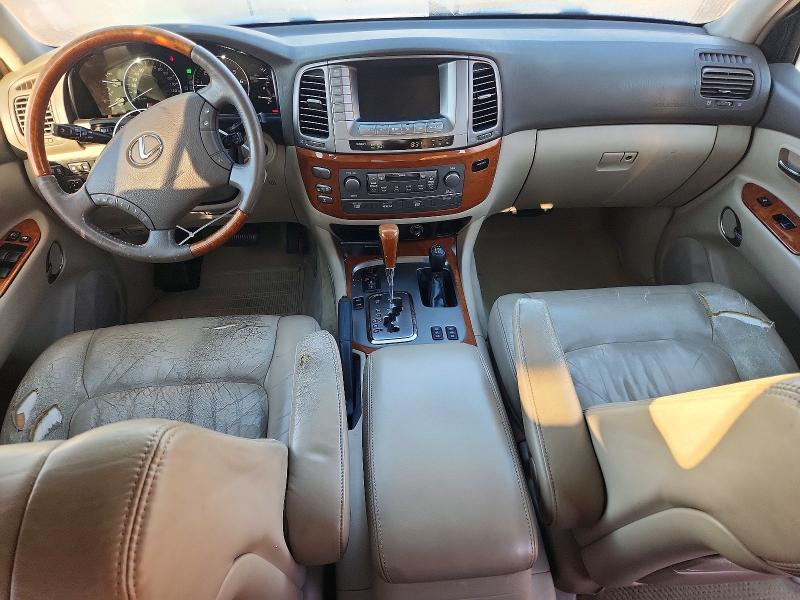Photo 8 from auction – 2005 LEXUS LX with VIN JTJHT00W753550197
