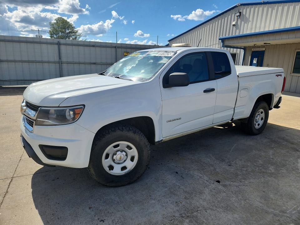 CHEVROLET COLORADO 2019 with VIN 1GCHTBEA0K1279664 - Photo from auction
