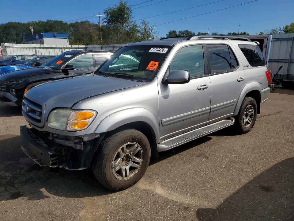 TOYOTA SEQUOIA 2003 with VIN 5TDBT48A43S183232 - Photo from auction