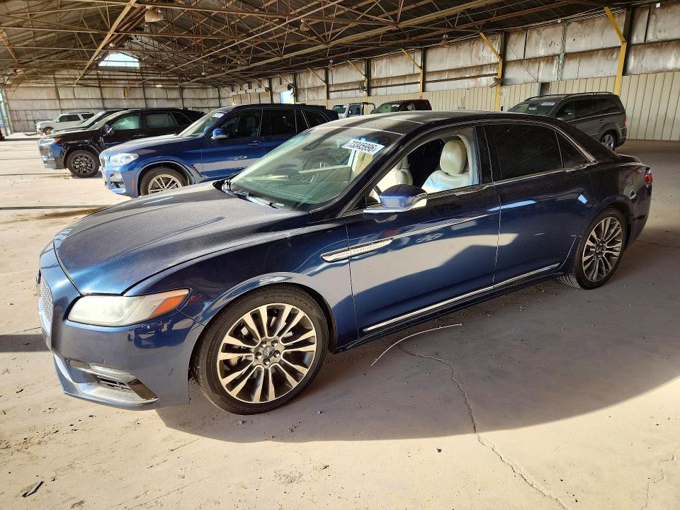 Снимка 1 от търг – 2017 LINCOLN CONTINENTAL с VIN 1LN6L9NC3H5628038