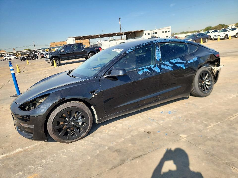 TESLA MODEL 3 2022 с VIN 5YJ3E1EB8NF191030 - Снимка от търг