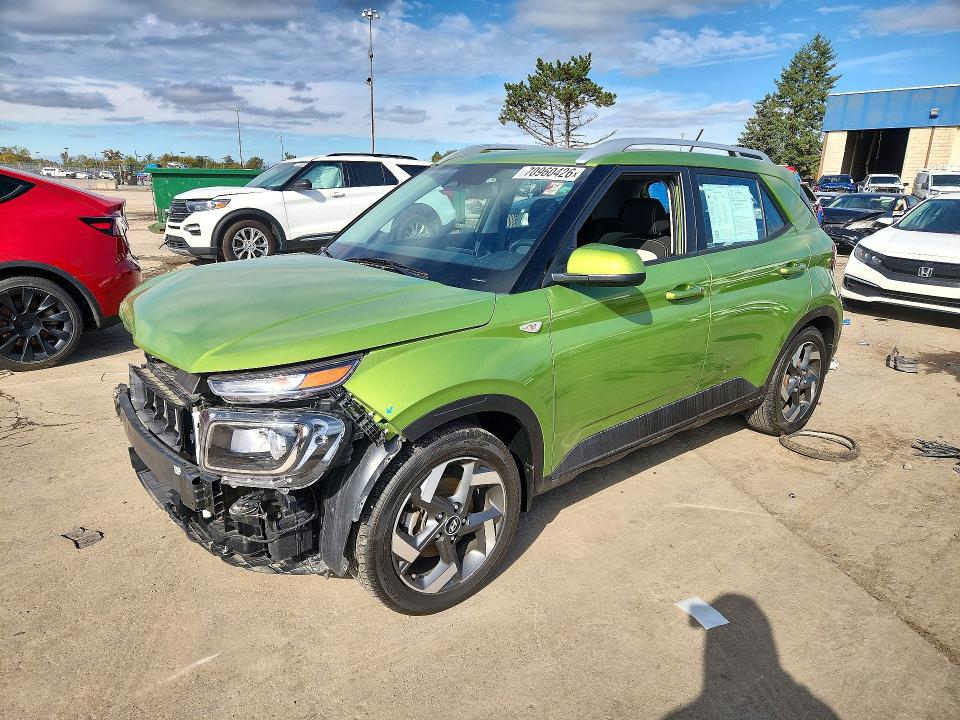 Снимка 1 от търг – 2023 HYUNDAI VENUE с VIN KMHRC8A36PU262531