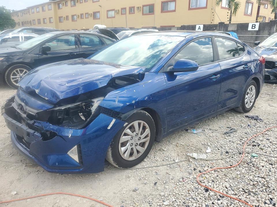Photo 1 from auction – 2019 HYUNDAI ELANTRA with VIN 5NPD74LF2KH492203