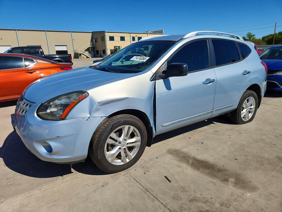 NISSAN ROGUE 2015 с VIN JN8AS5MT2FW156180 - Снимка от търг