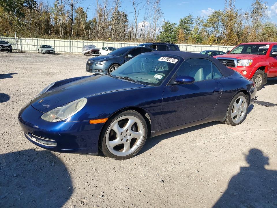 PORSCHE 911 2001 with VIN WP0CA29971S651414 - Photo from auction