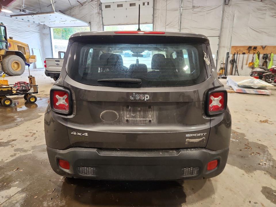 Photo 6 from auction – 2017 JEEP RENEGADE with VIN ZACCJBAB6HPF88790