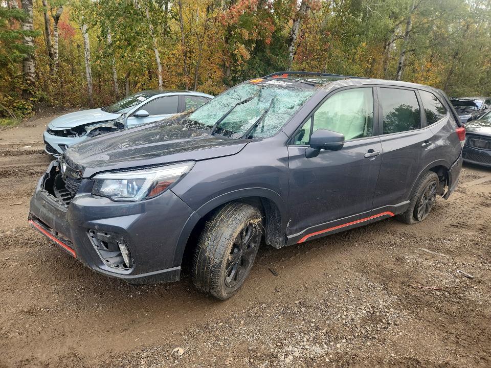 SUBARU FORESTER 2020 с VIN JF2SKEMC4LH435700 - Снимка от търг