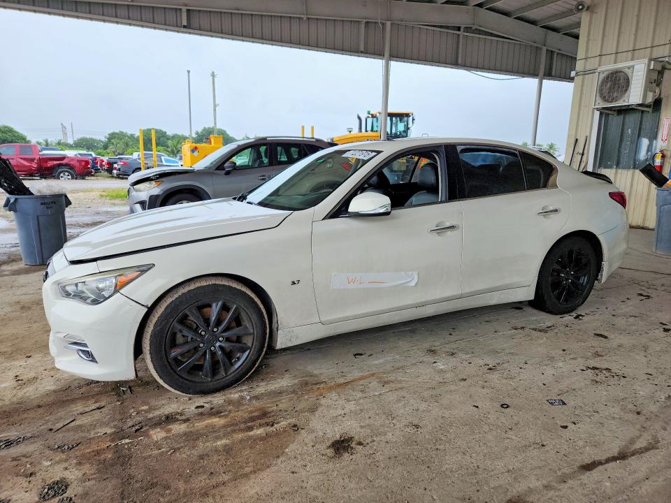 INFINITI Q50 2015 с VIN JN1BV7ARXFM404783 - Снимка от търг