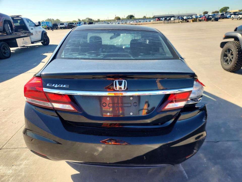 Photo 6 from auction – 2014 HONDA CIVIC with VIN 19XFB2F55EE273386
