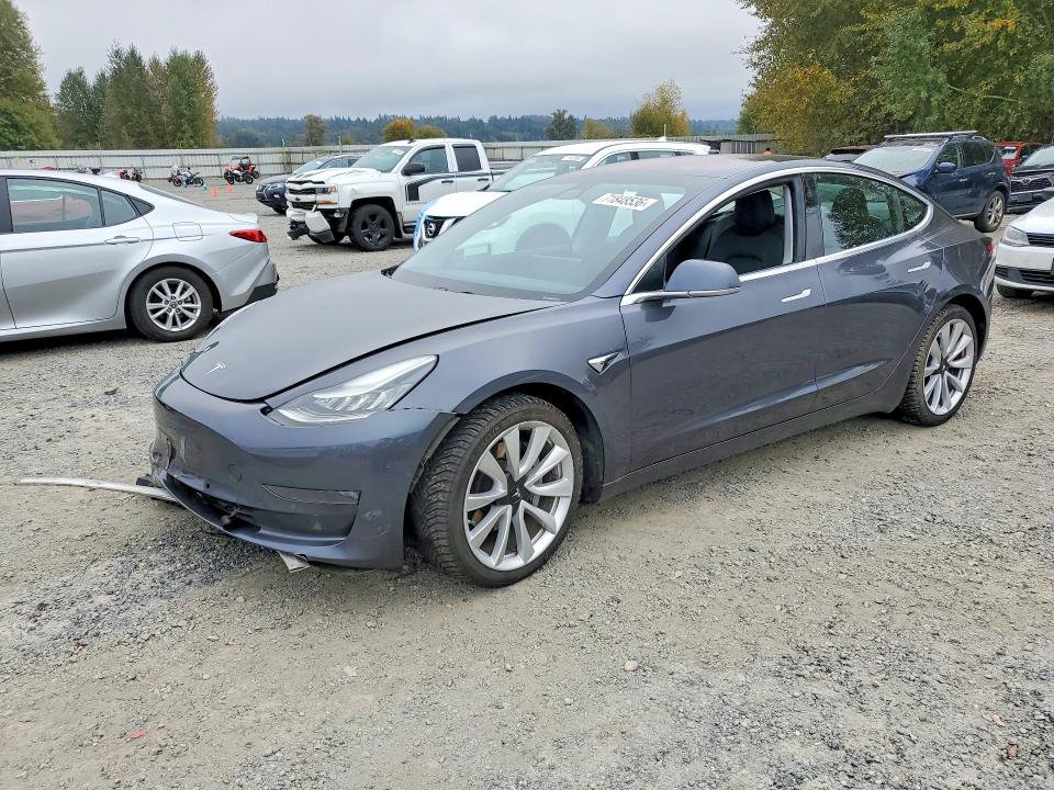 TESLA MODEL 3 2018 with VIN 5YJ3E1EB9JF185361 - Photo from auction