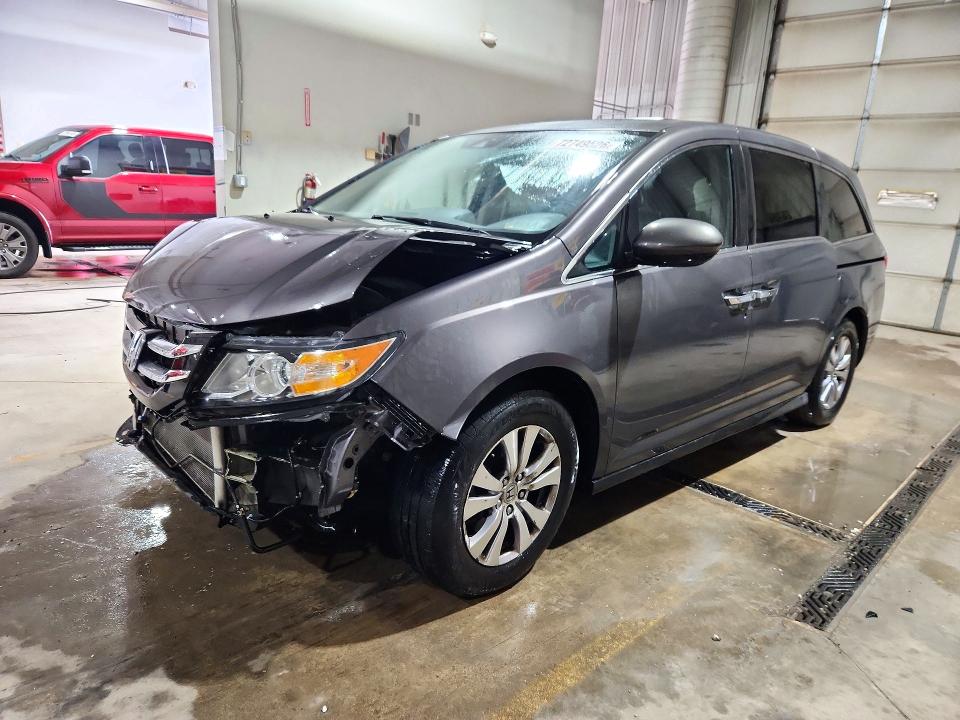 HONDA ODYSSEY 2014 с VIN 5FNRL5H68EB002298 - Снимка от търг