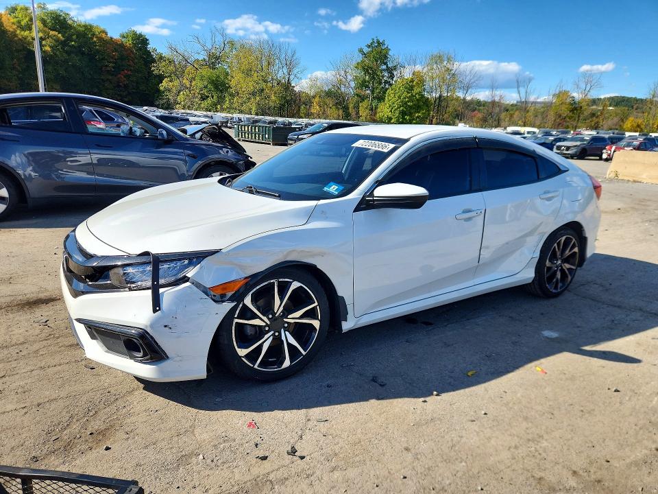 HONDA CIVIC 2019 with VIN 2HGFC2F85KH519426 - Photo from auction