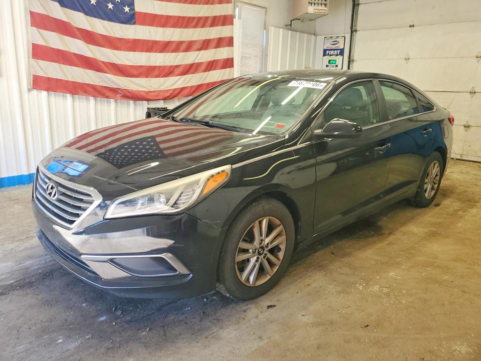HYUNDAI SONATA 2016 with VIN 5NPE24AF2GH350558 - Photo from auction