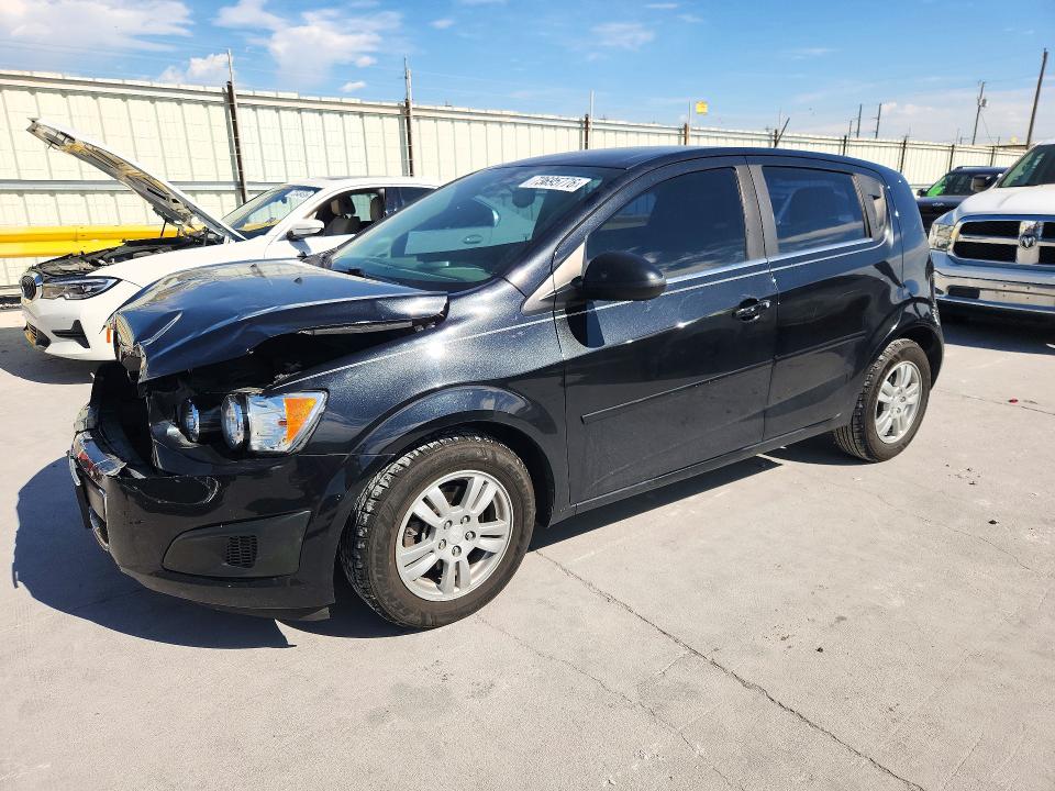 CHEVROLET SONIC 2015 with VIN 1G1JC6SH1F4181055 - Photo from auction
