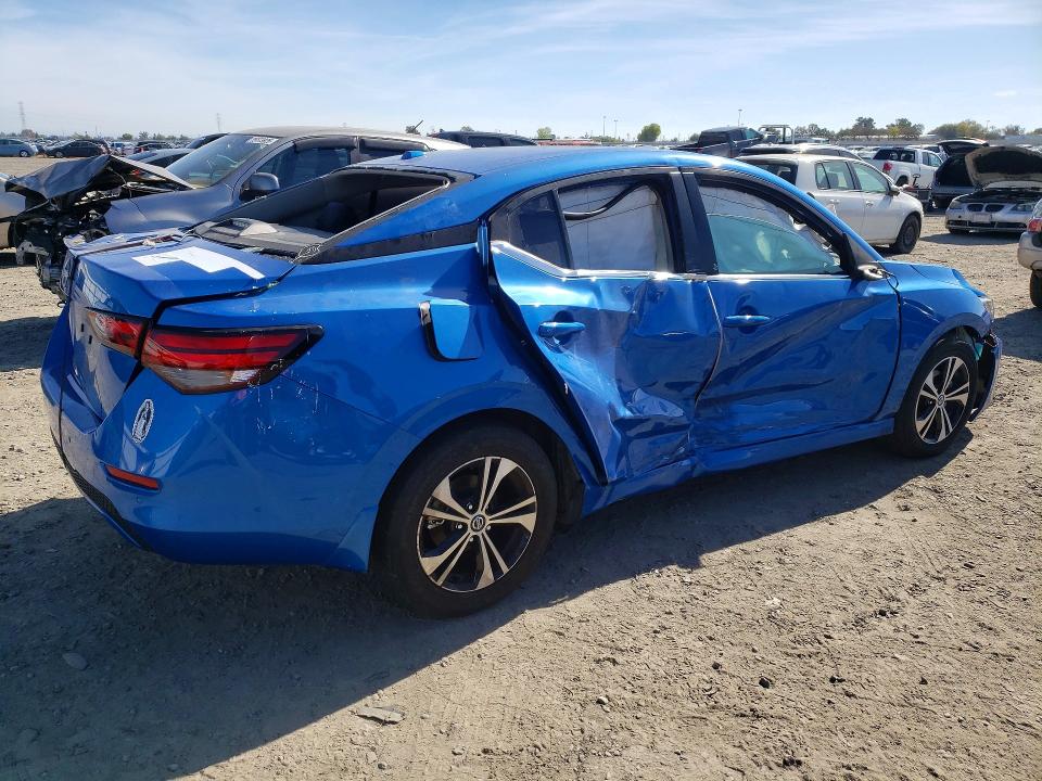 Photo 3 from auction – 2025 NISSAN SENTRA with VIN 3N1AB8CV8SY250442