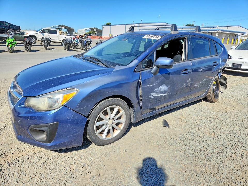SUBARU IMPREZA 2012 с VIN JF1GPAC69CH217817 - Снимка от търг