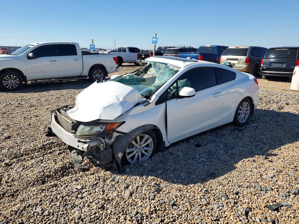 HONDA CIVIC 2012 with VIN 2HGFG3B05CH527781 - Photo from auction