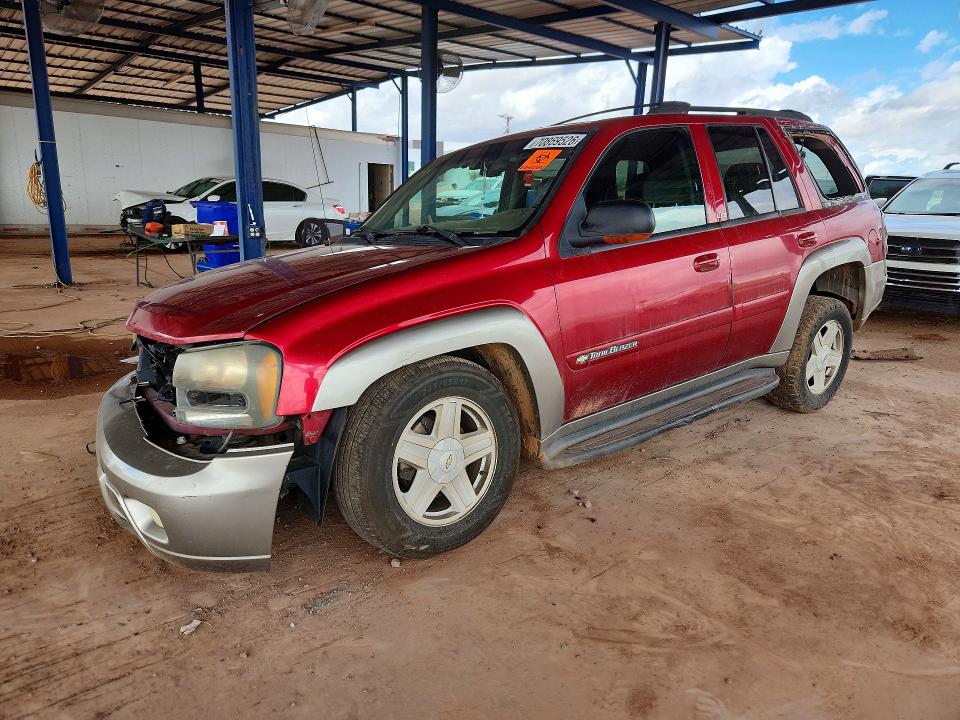 2002 CHEVROLET TRAILBLAZER - Търг №70869526