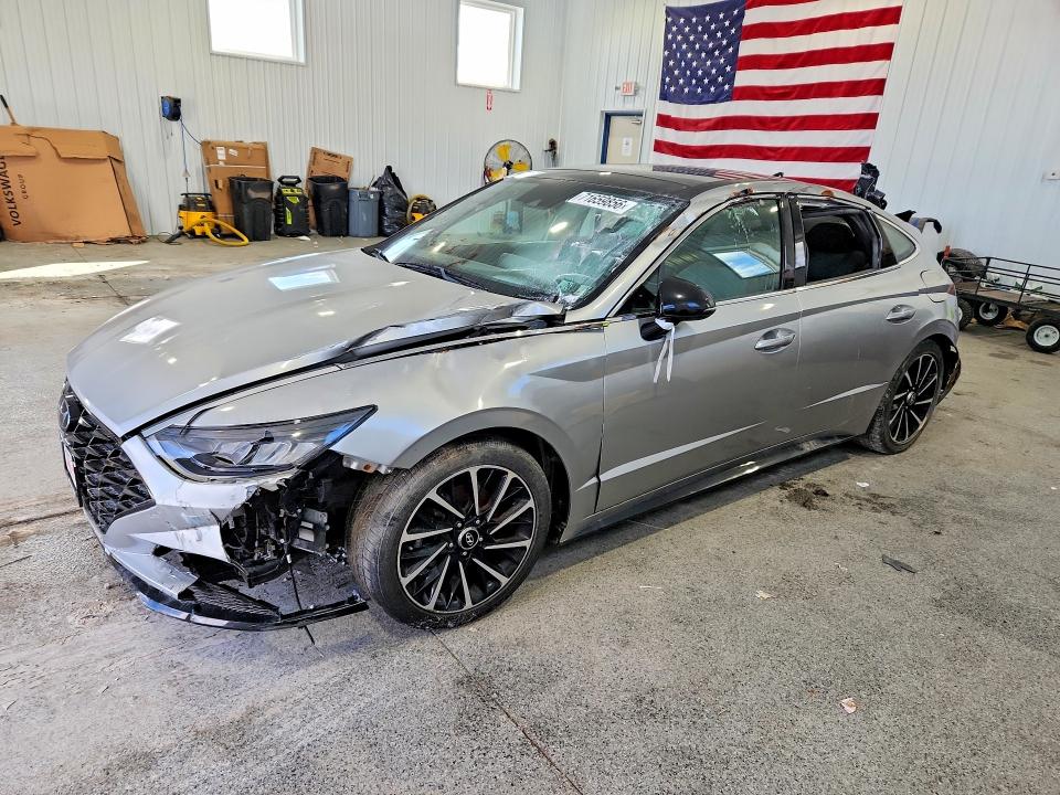 HYUNDAI SONATA 2020 с VIN 5NPEJ4J29LH019079 - Снимка от търг