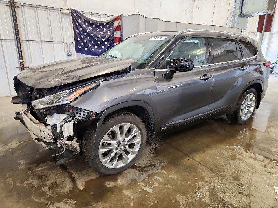 Foto 1 de la subasta – 2021 TOYOTA HIGHLANDER con VIN 5TDDBRCH6MS015591