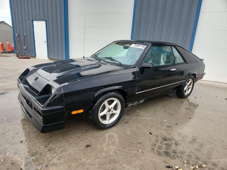1987 DODGE SHELBY - Търг №72996116