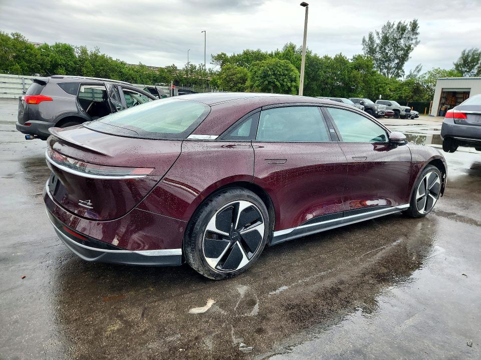 Photo 3 from auction – 2023 LUCID MOTORS AIR with VIN 50EA1TEA3PA003771
