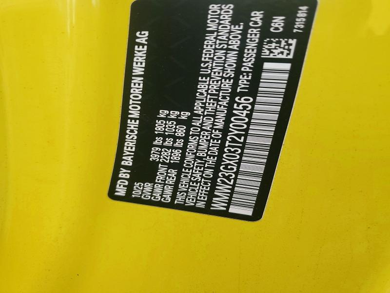 صورة رقم 14 من المزاد - 2026 MINI COOPER مع VIN WMW23GX03T2Y00456