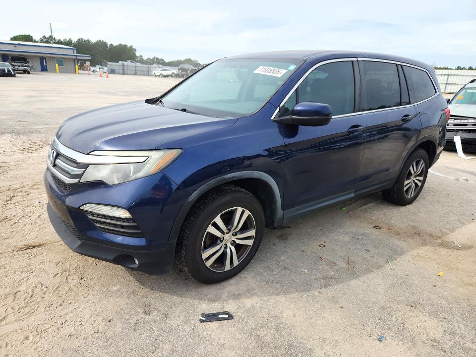 HONDA PILOT 2016 с VIN 5FNYF6H55GB014234 - Снимка от търг