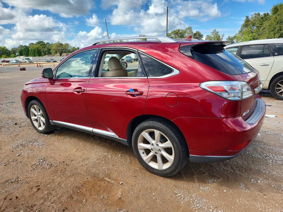Photo 2 from auction – 2010 LEXUS RX with VIN JTJBK1BA2A2415337
