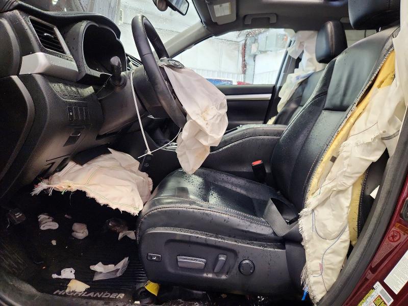 Photo 7 from auction – 2016 TOYOTA HIGHLANDER with VIN 5TDJKRFH3GS298633