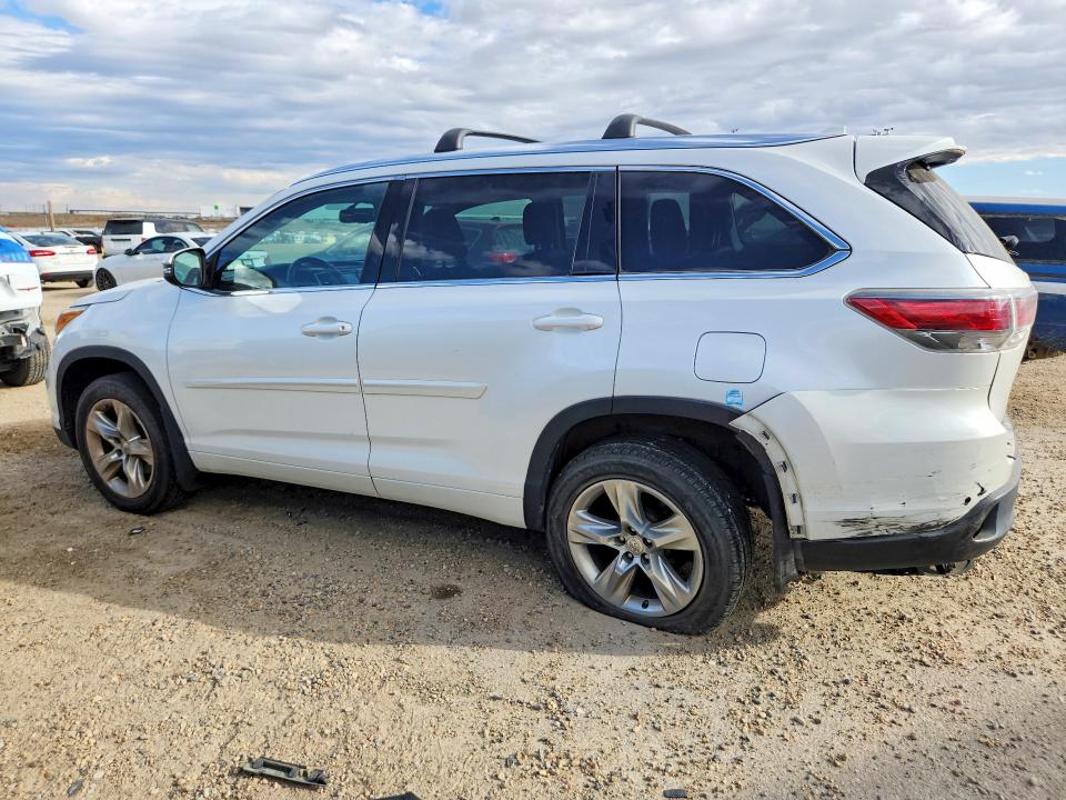 Photo 2 from auction – 2016 TOYOTA HIGHLANDER with VIN 5TDDKRFH1GS242302