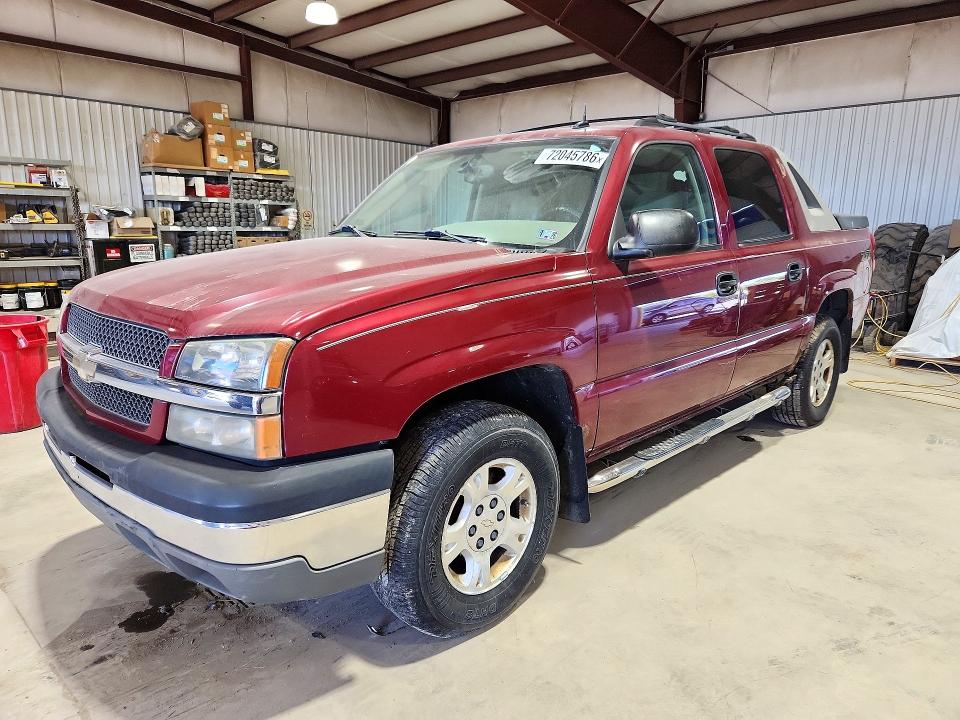 CHEVROLET AVALANCHE 2004 with VIN 3GNEK12T24G142419 - Photo from auction