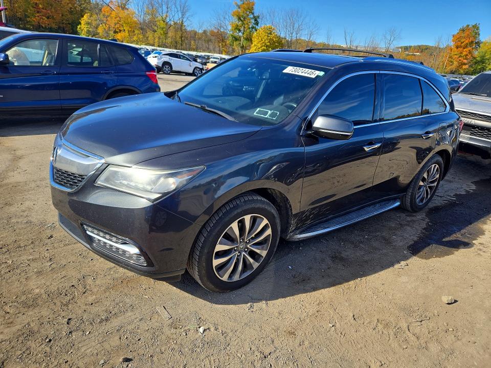 Фото 1 с аукциона – 2014 ACURA MDX с VIN 5FRYD4H6XEB025941