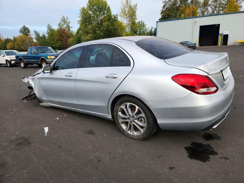 Photo 2 from auction – 2015 MERCEDES-BENZ C with VIN 55SWF4KB2FU048641